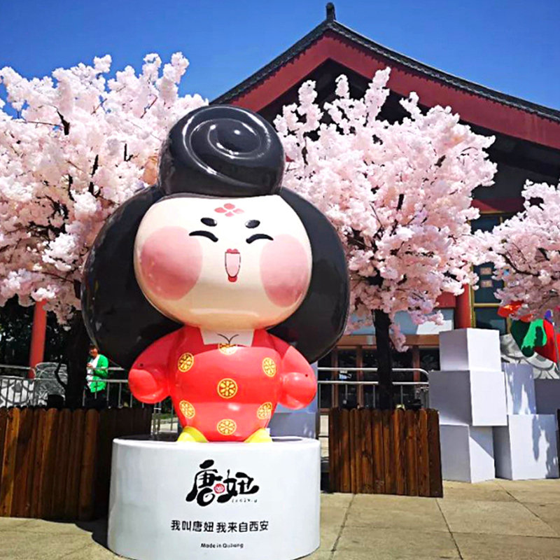 玻璃钢雕塑定制卡通动物仿铜人物雕像商场酒店步行街装饰小品摆件